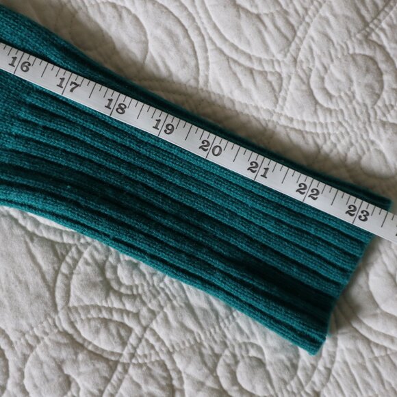 Teal Banana Republic Cowl Neck Knit Sweater - Picture 5 of 10